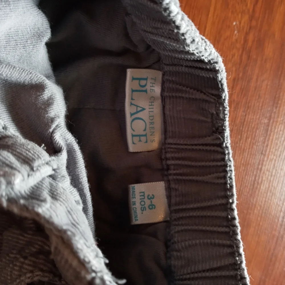 The‎ children's place corduroy gray pants